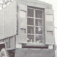 Image of a pigeon wagon that was used in WWI (3)